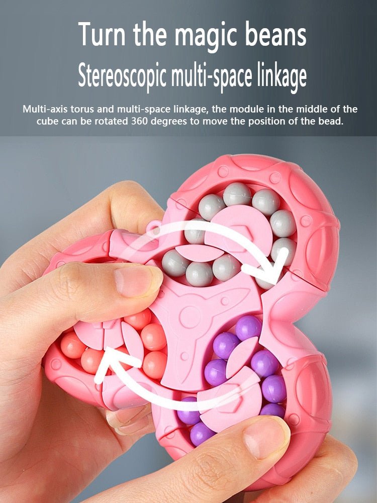 Fidget Rotating Cube - LightsBetter